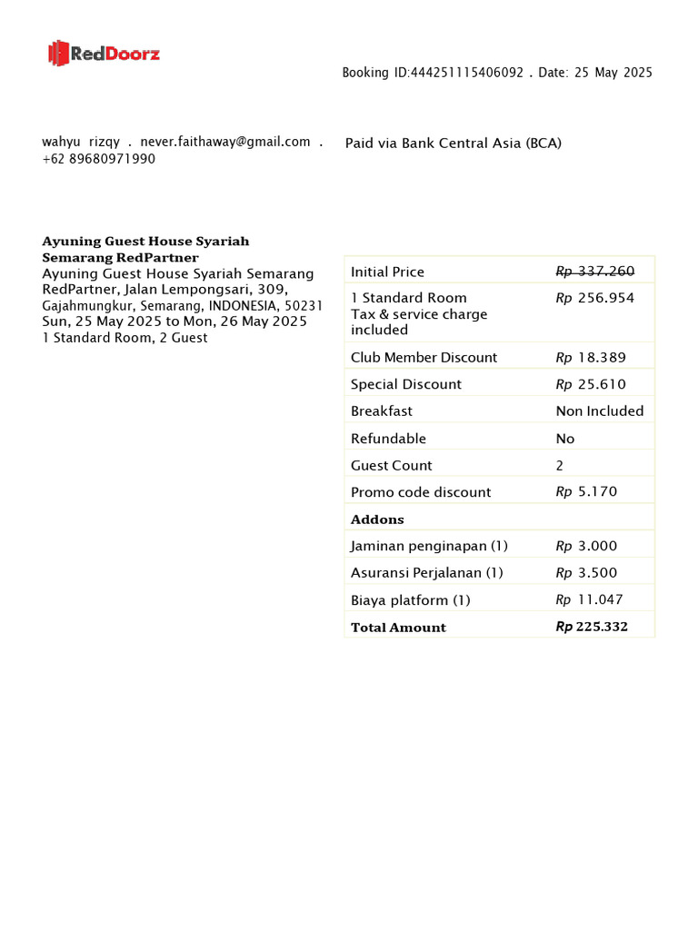Booking_Invoice (3) (1) | PDF