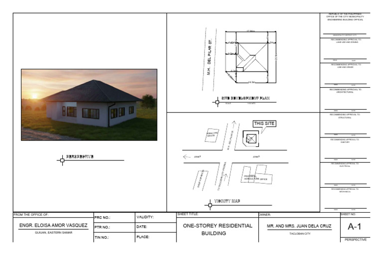 Site Development Plan for Residential Building | PDF