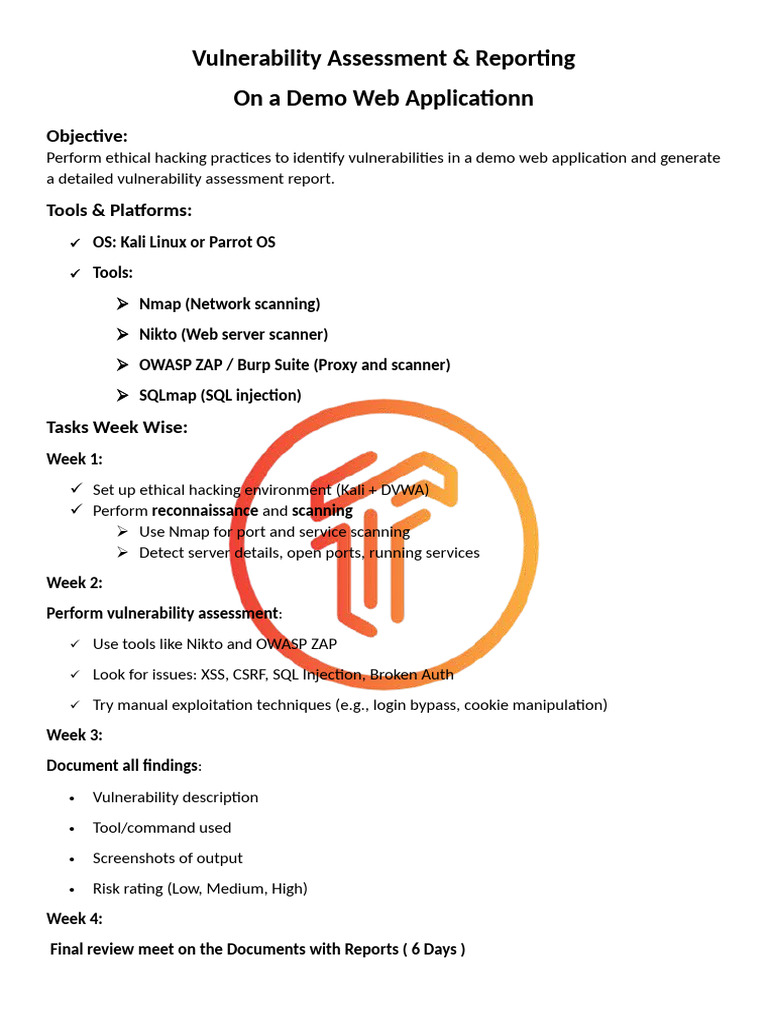 Web App Vulnerability Assessment Guide | PDF