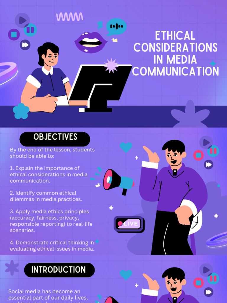 Media Ethics and Social Responsibility | PDF | Privacy | Information