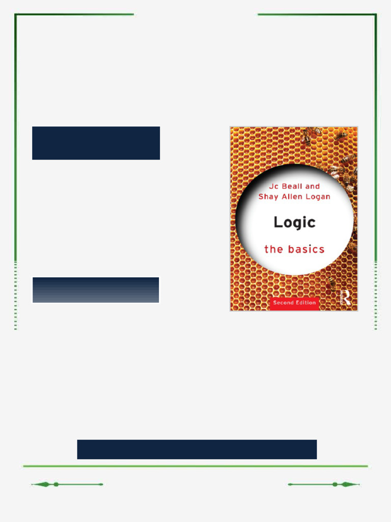 Logic The Basics 2nd ed. Edition Beall ebook rare digital version | PDF ...