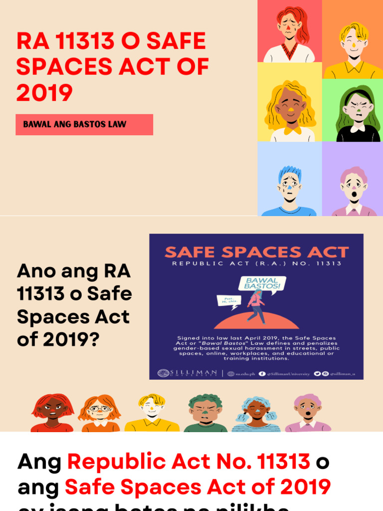 Module 4 Ra 11313 o Safe Spaces Act of 2019 | PDF