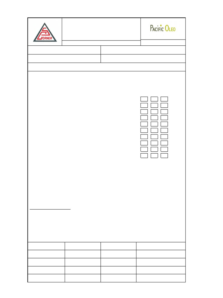 SCSB - POC-Civil Works Post Concrete Checklist | PDF