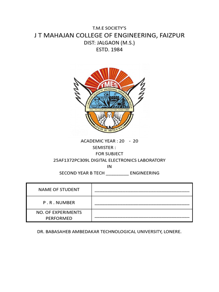 Digital Electronics Lab Certificate | PDF | Logic Gate | Electronics