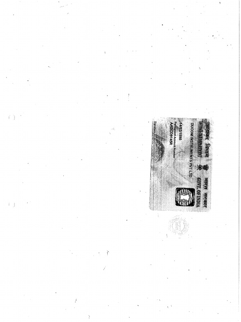 Pan Card | PDF