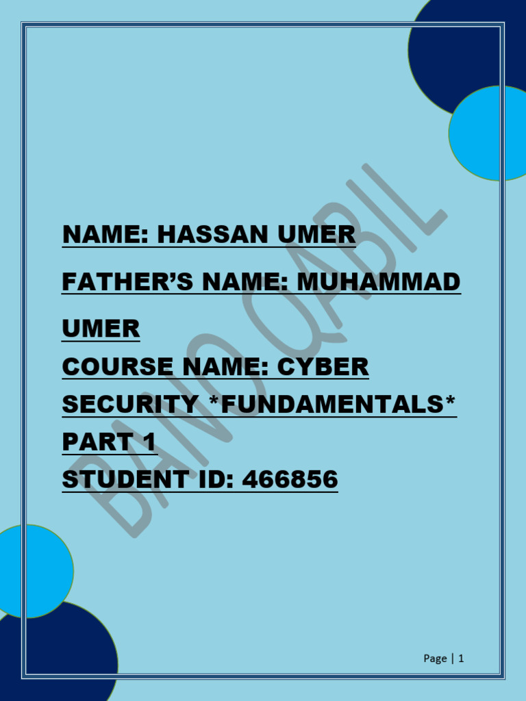 Cybersecurity Command Line Basics | PDF | Security | Computer Security