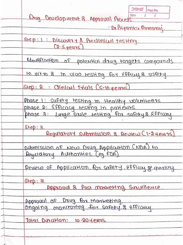 Drug Development Process | PDF