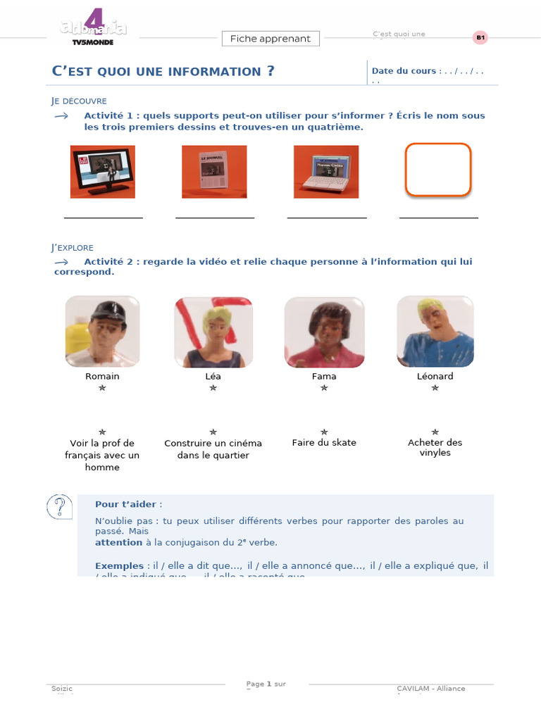 Comprendre l'information et ses types | PDF | Informations