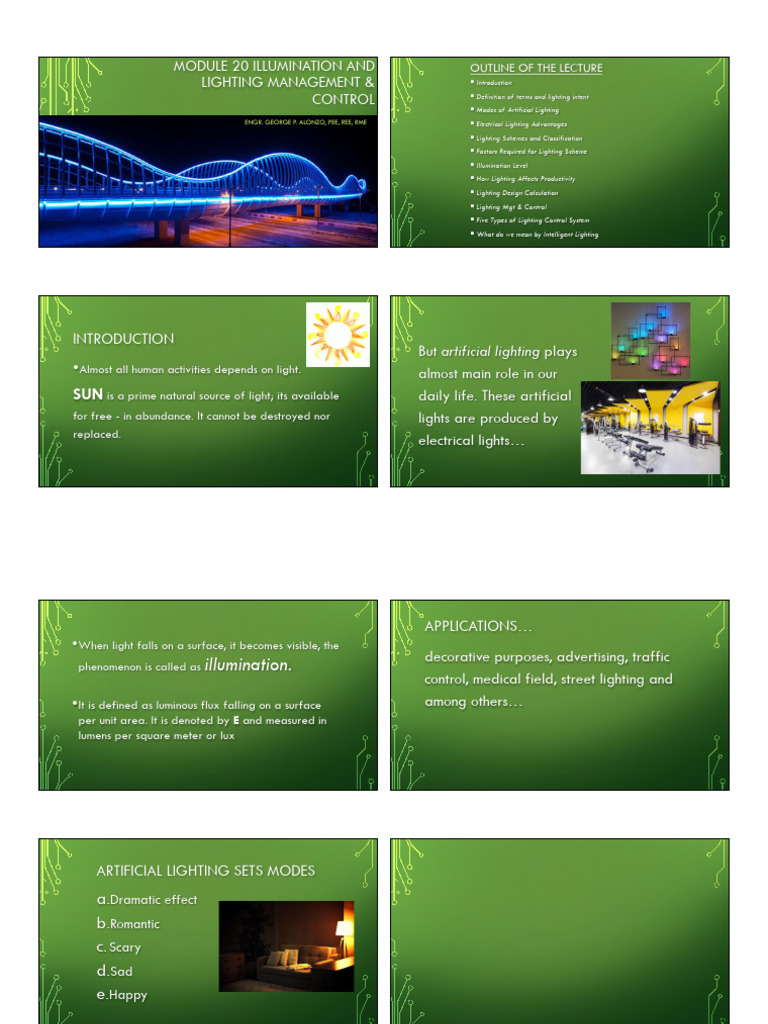 Lighting Management and Control Overview | PDF | Lighting | Light