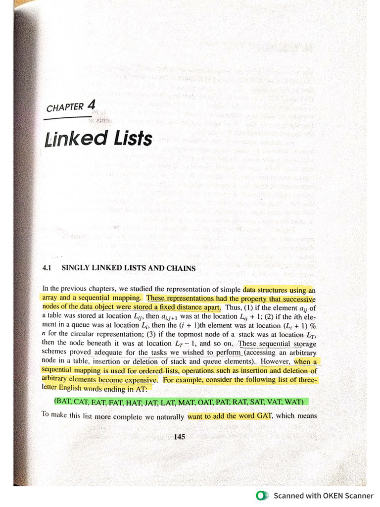 Linked List | PDF