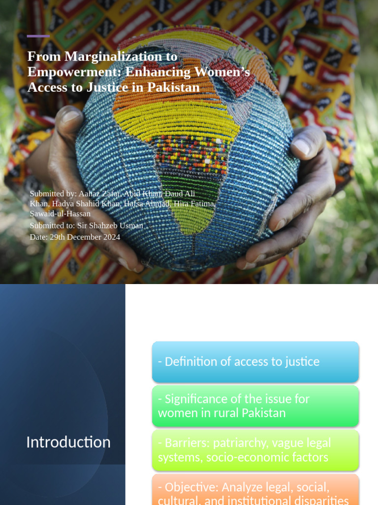 Women Access To Justice Policy | PDF | Empowerment | Justice