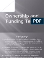 Ownership and Funding 