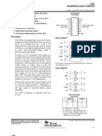 L293 Quadruple Half-H Driver: Description Logic Symbol