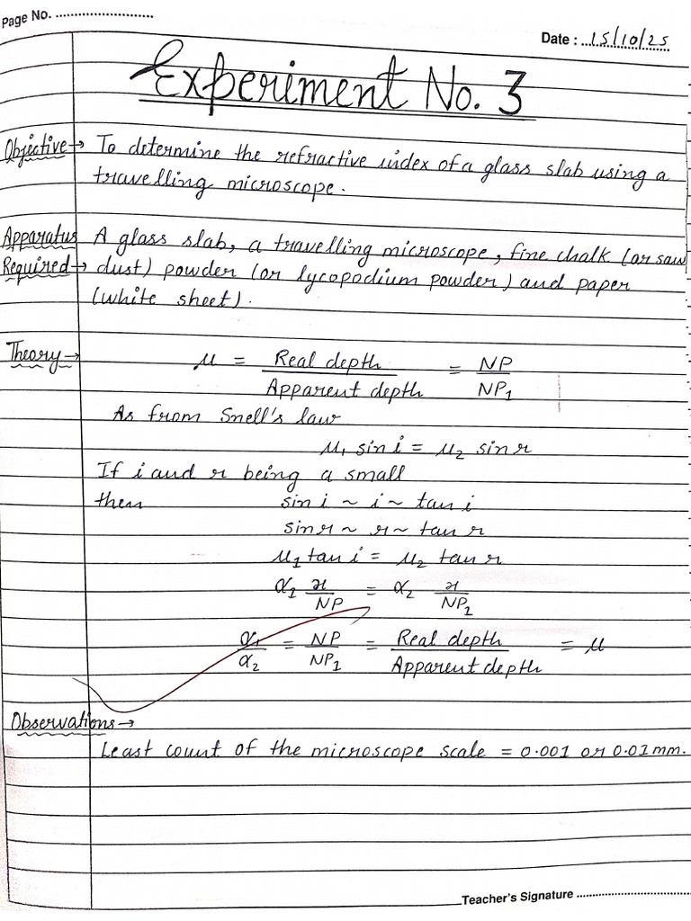 Section -B Experiment 3 | PDF