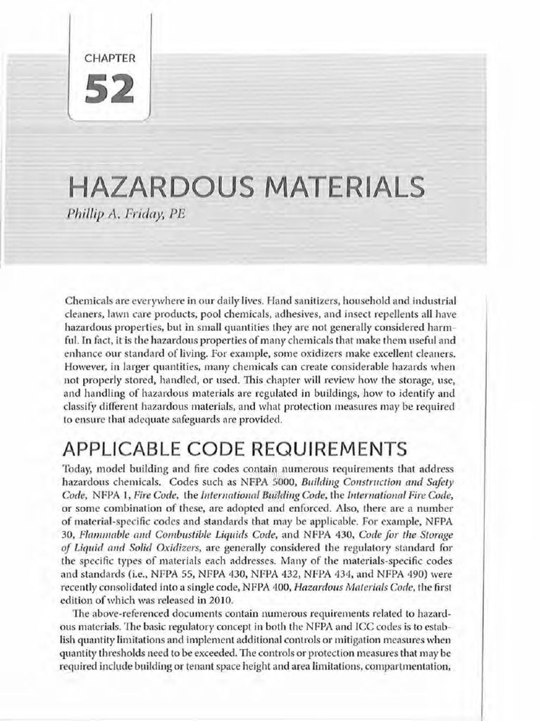 Hazardous Materials: Storage and Safety | PDF | Combustion | Dangerous ...