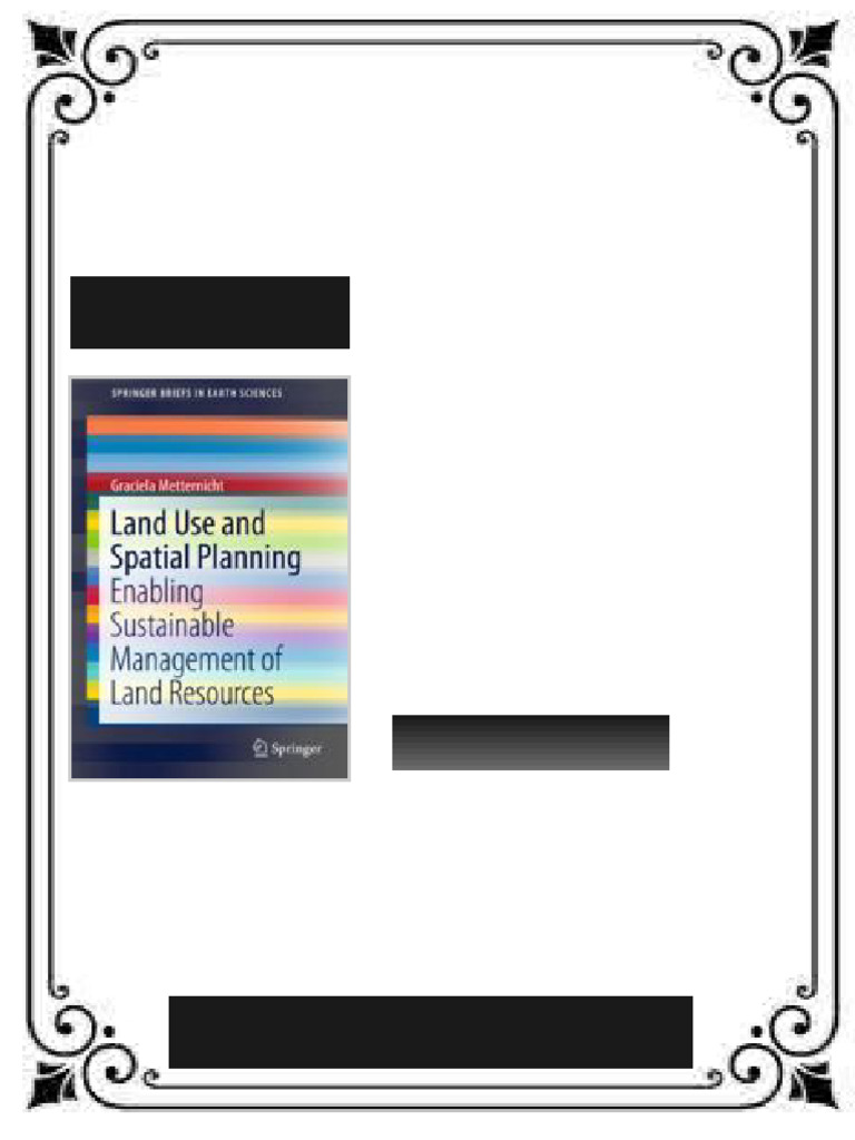Land Use and Spatial Planning Enabling Sustainable Management of Land ...