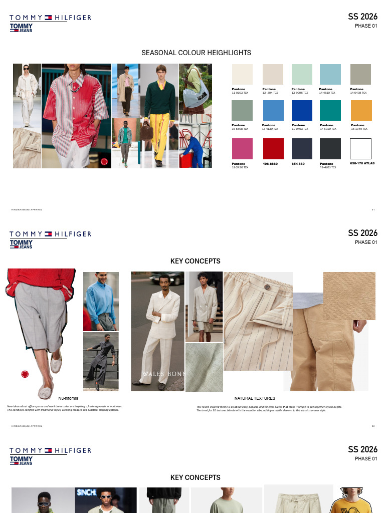 SS26 Seasonal Color & Style Guide | PDF | Fashion | Textiles
