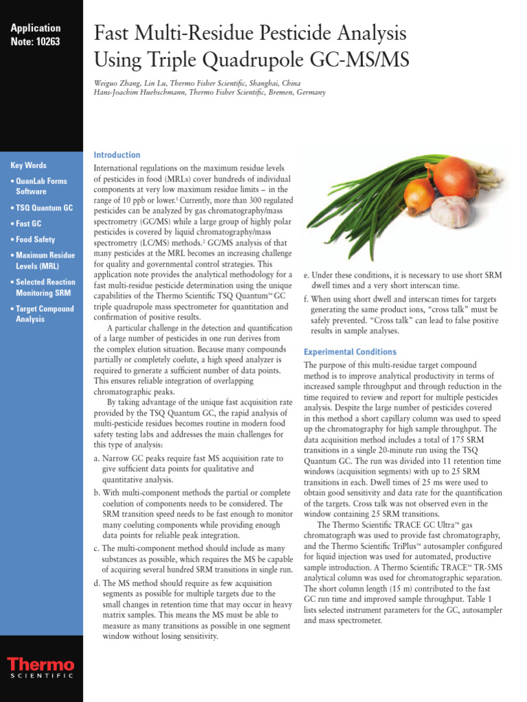 fast-multi-residue-pesticide-analysis-using-triple-quad-gc-msms | PDF ...