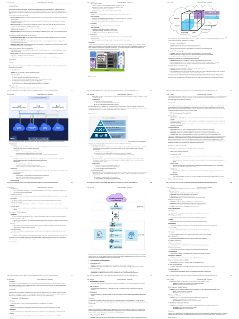 Understanding Cloud Computing Roles | PDF | Cloud Computing | Software ...