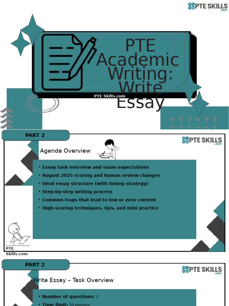 PTE Academic Essay Writing Guide | PDF | Social Media | Popular Culture ...