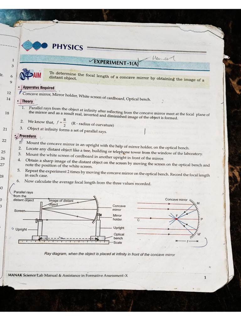 Physics Lab Manual 10 | PDF