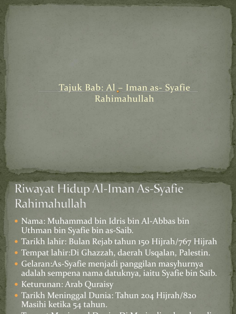 Al Imam As Syafie Pdf
