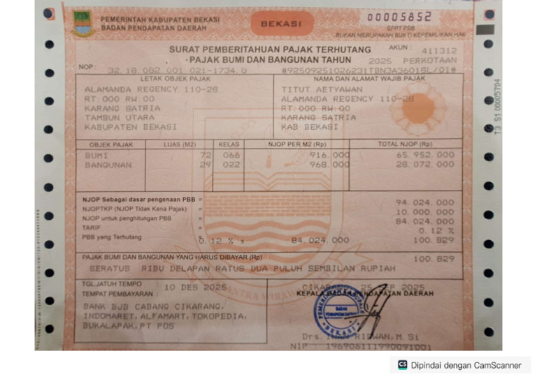 PBB Titut Setyawan | PDF