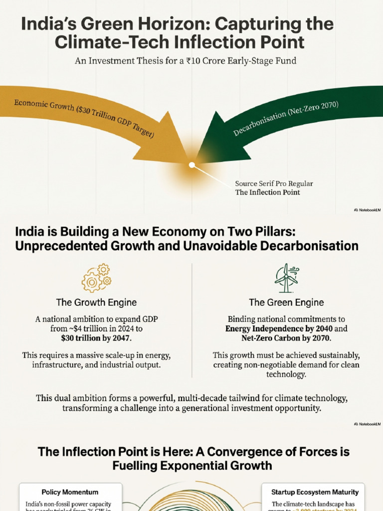 India S Green Inflection Point | PDF