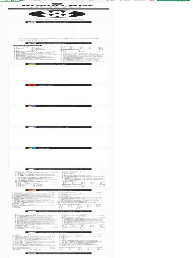 Wordly Wise Grade 4 Answer Key PDF | PDF | Scribd