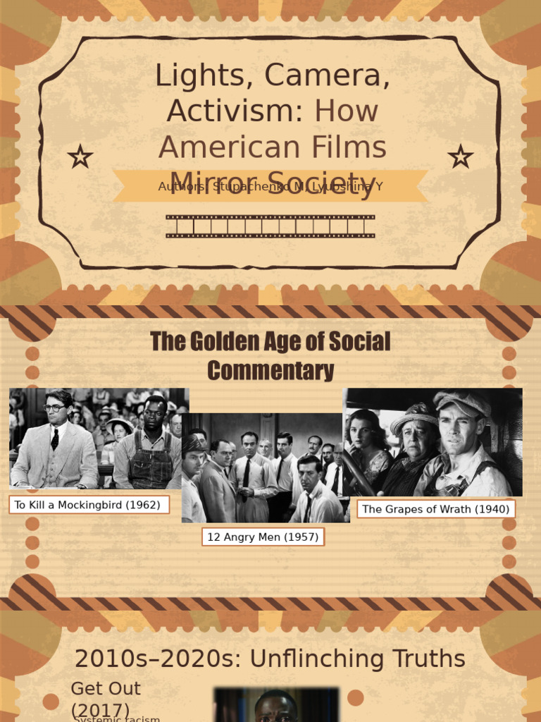American Films Reflecting Society's Issues | PDF