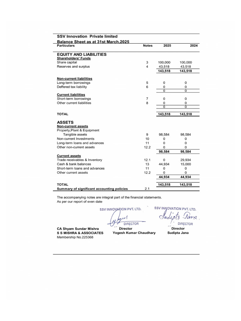 Directors' Responsibility Statement 2025 | PDF | Depreciation | Equity ...
