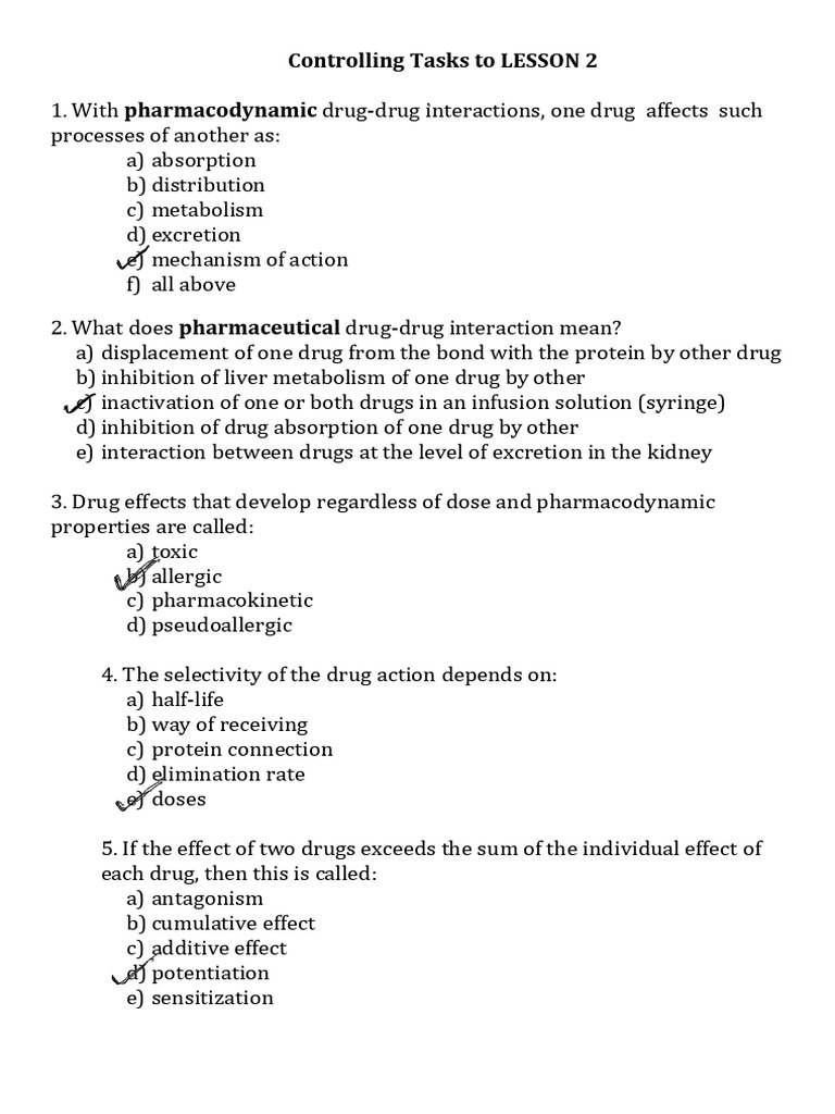 Understanding Drug Interactions and ADRs | PDF | Drugs | Pharmacology