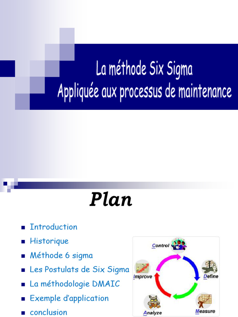 Six Sigma en Maintenance : Méthodes et Avantages | PDF | Six Sigma