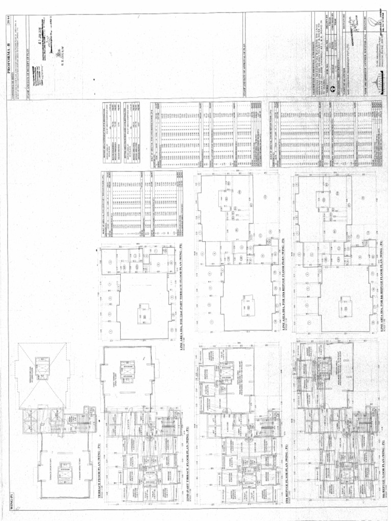 Wadhwa Address Floor Plan Section | PDF