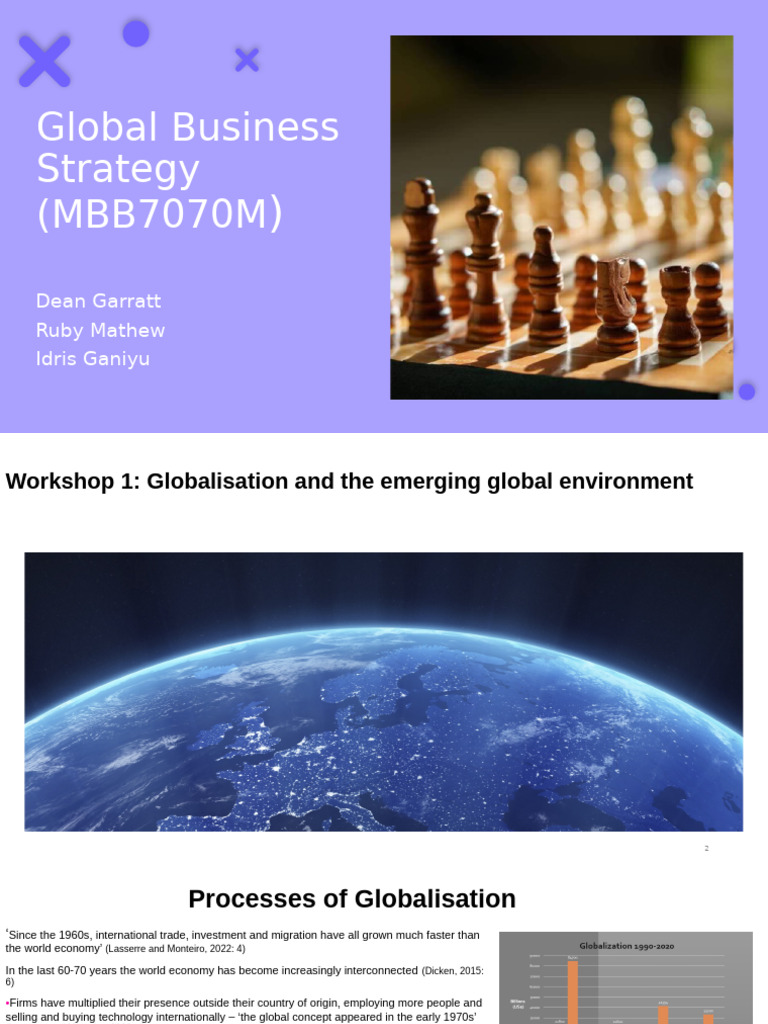Globalisation: Trends and Challenges | PDF | Globalization ...