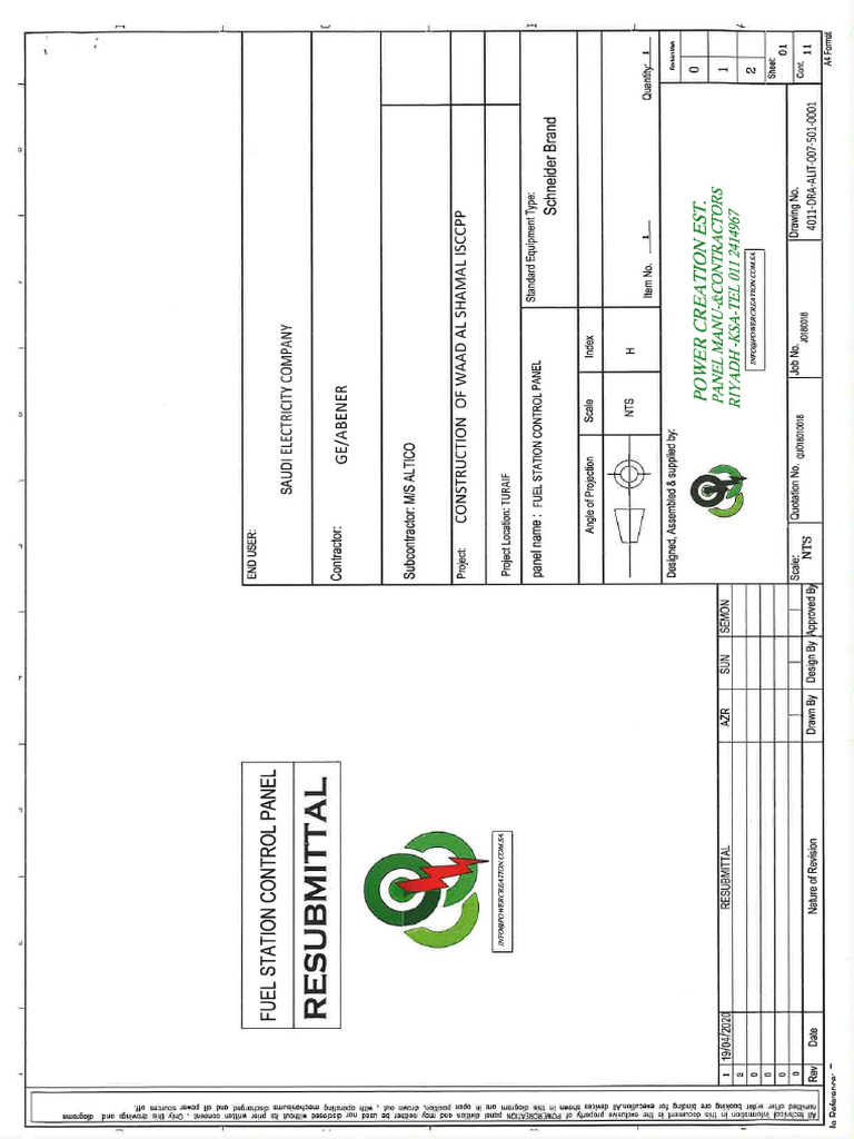 FSCP Fuel Station COntrol Panel | PDF