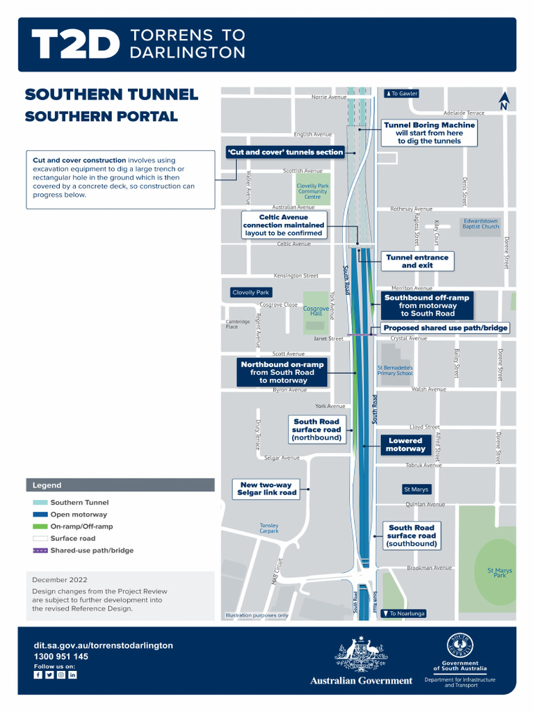 T2D Southern Tunnel Southern Portal | PDF