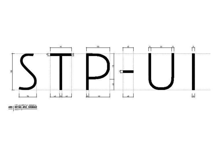 Detail Signage Taman | PDF