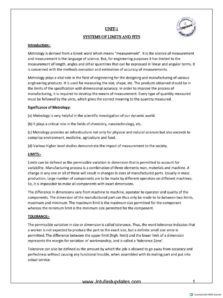 MMT Unit-1 | PDF
