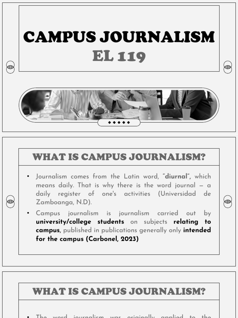 Understanding Campus Journalism Essentials | PDF | Journalism | Philippines