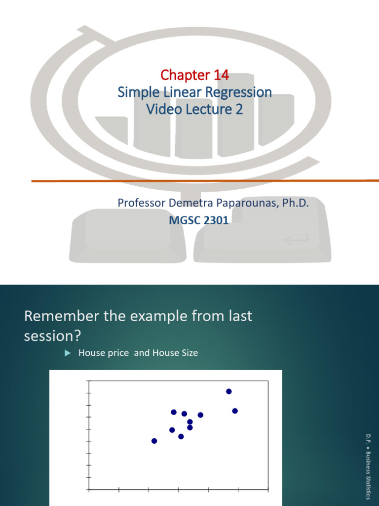 Simple Linear Regression | PDF | Regression Analysis | Linear Regression