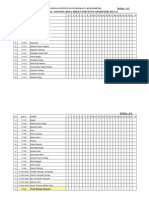 Rollsheet Btech 1 Even 2011