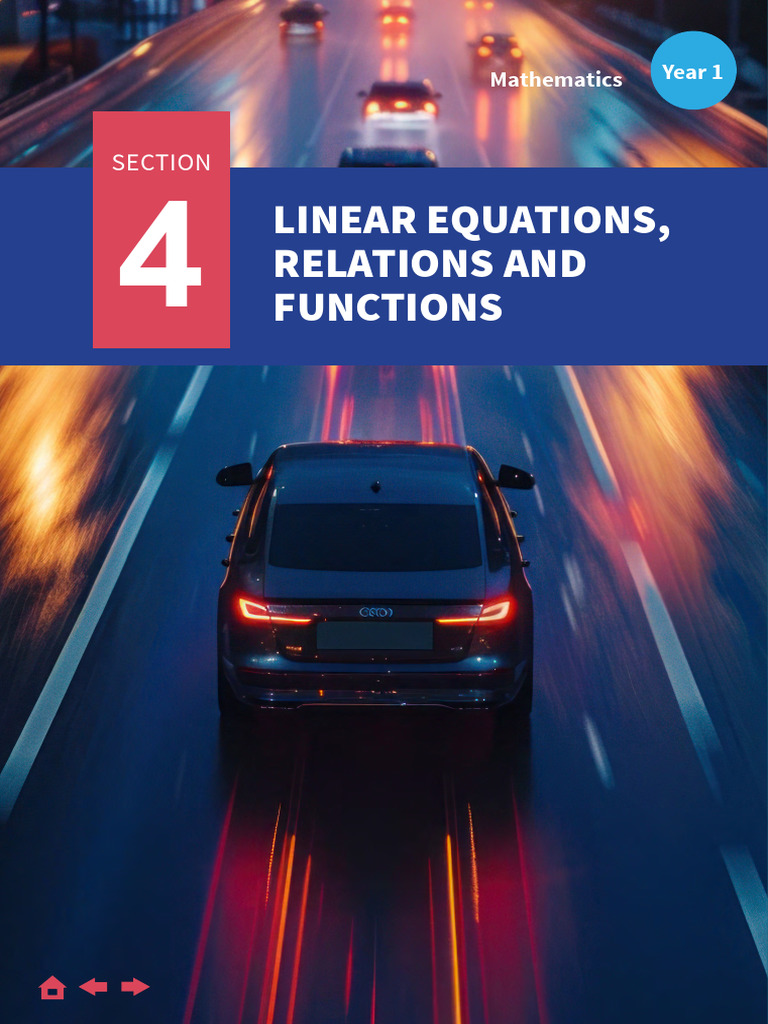 Linear Equations and Functions Overview | PDF | Function (Mathematics ...