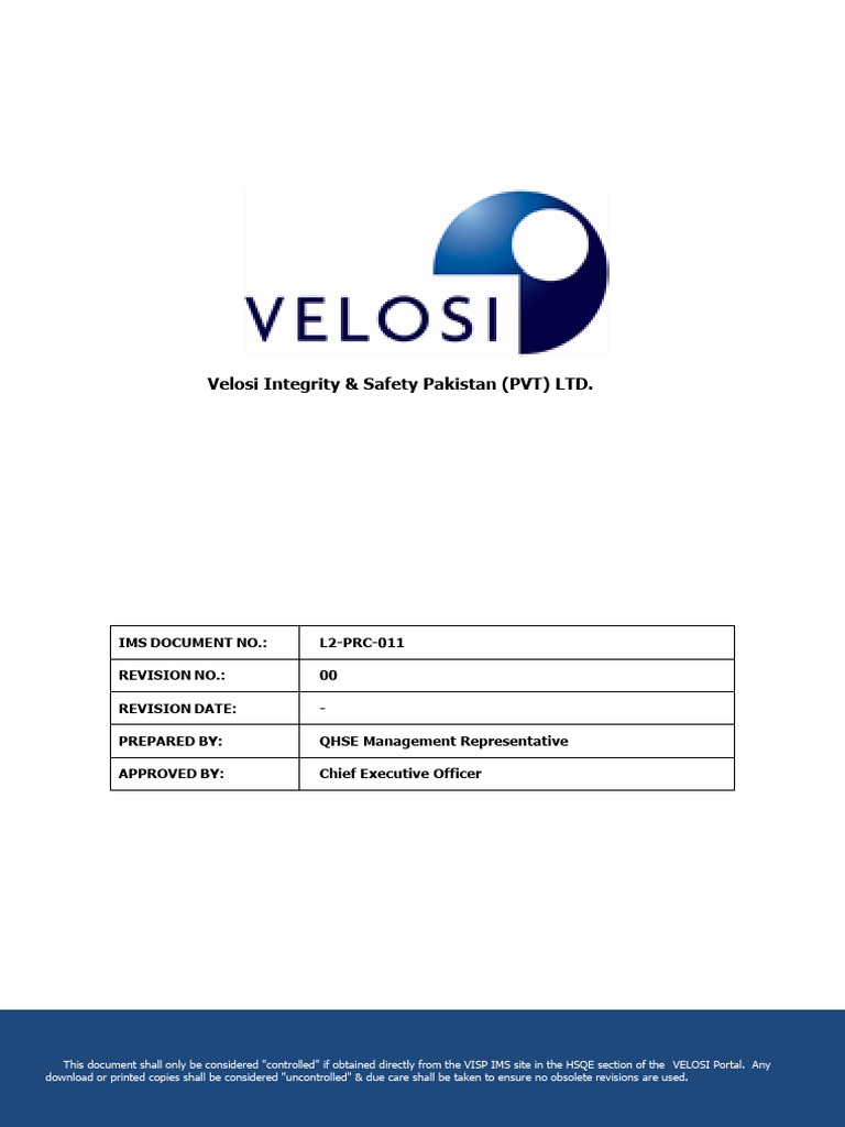 Hazard & Risk Management Procedure | PDF | Risk | Workplace