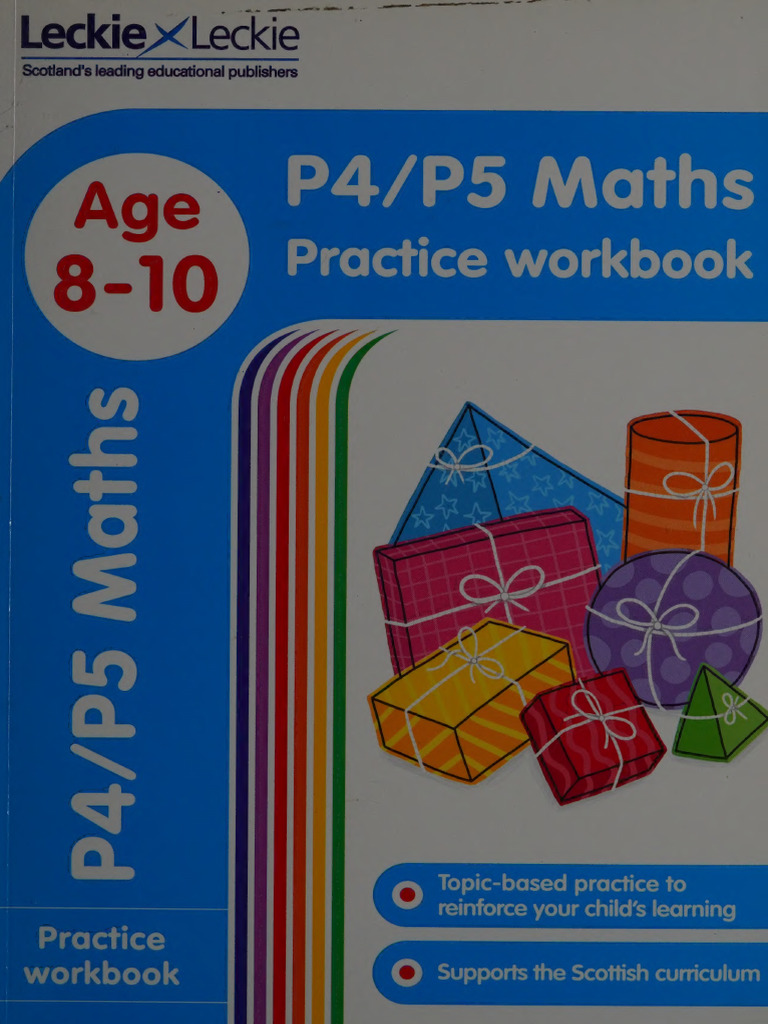P4/P5 Maths Practice Workbook | PDF | Mathematics | Arithmetic