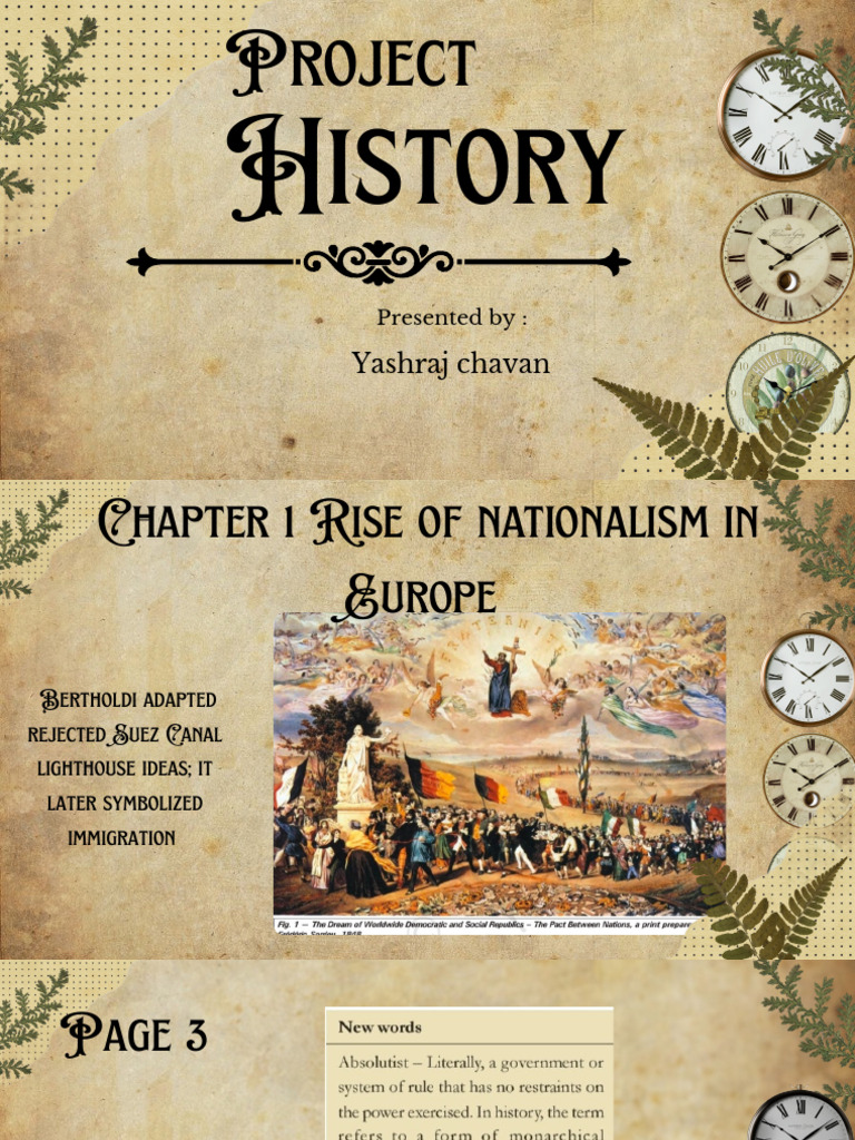 Beige and Brown Vintage Classic Project History Presentation | PDF