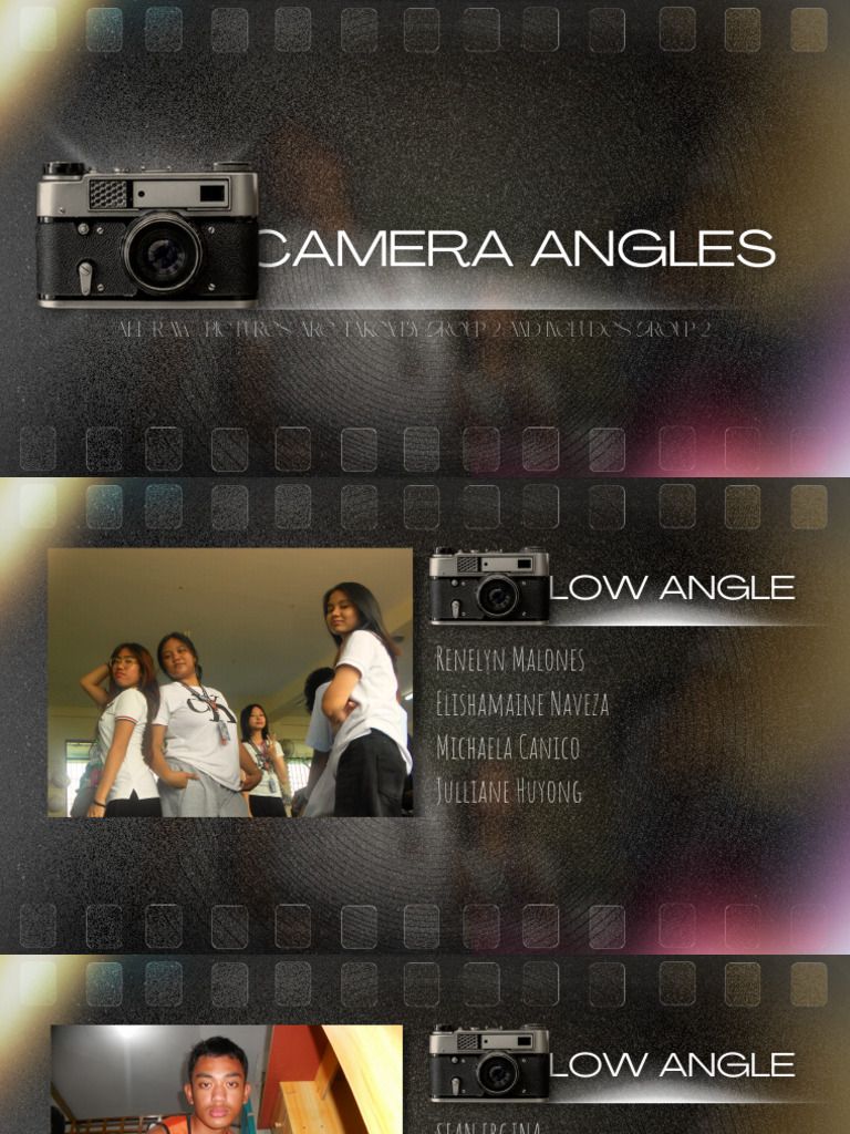 Camera Angles and Shots Overview | PDF