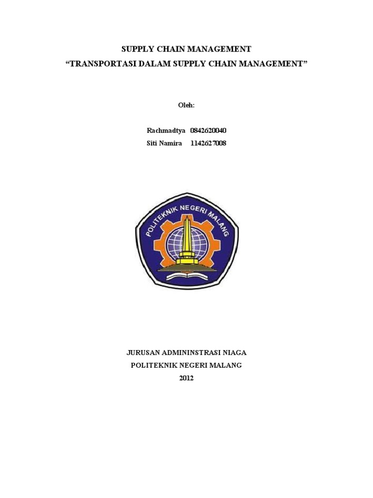 Makalah Scm Metode Transportasi