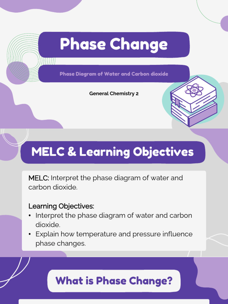 Phase Changes: Water & CO2 Diagrams | PDF | Phase (Matter) | Phase Diagram