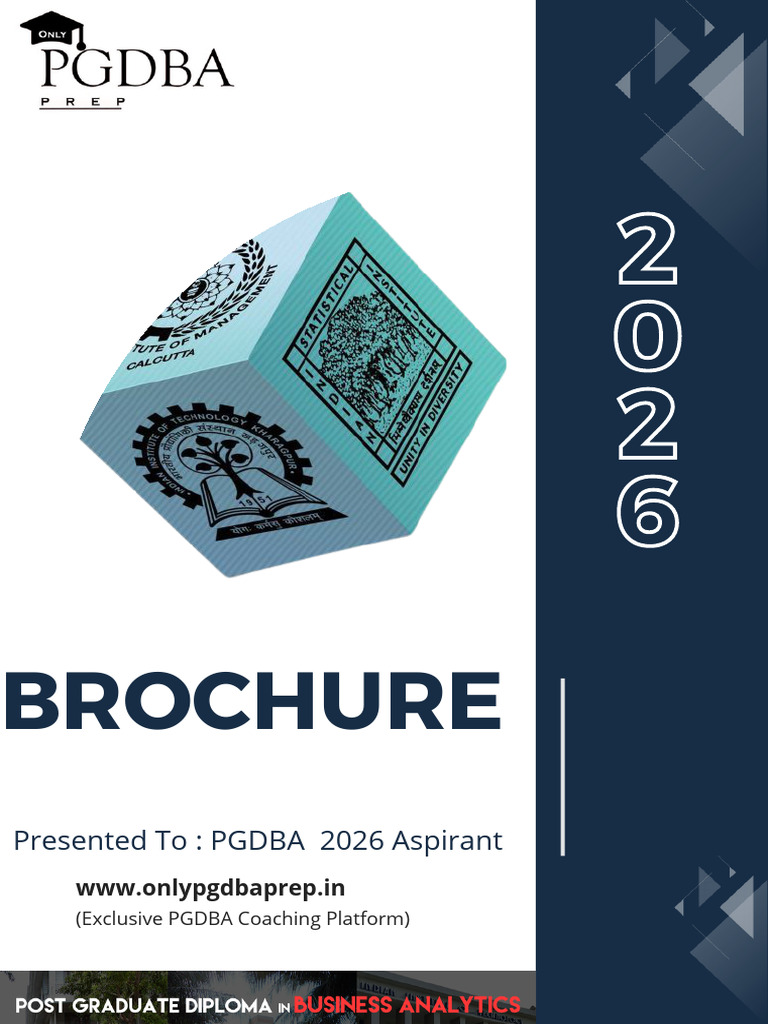 PGDBA 2026 Coaching Plans & Benefits | PDF